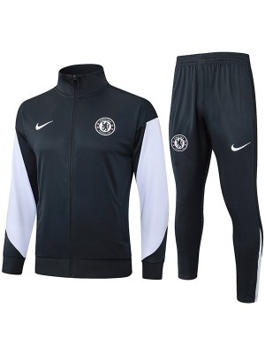 Chelsea veste survêtement gris tenue d'entraînement homme 2025-2026