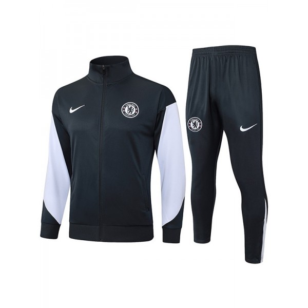 Chelsea veste survêtement gris tenue d'entraînement homme 2025-2026