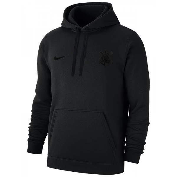 Corinthians veste capuche survêtement manteau d'entraînement noir pour homme 2025-2026