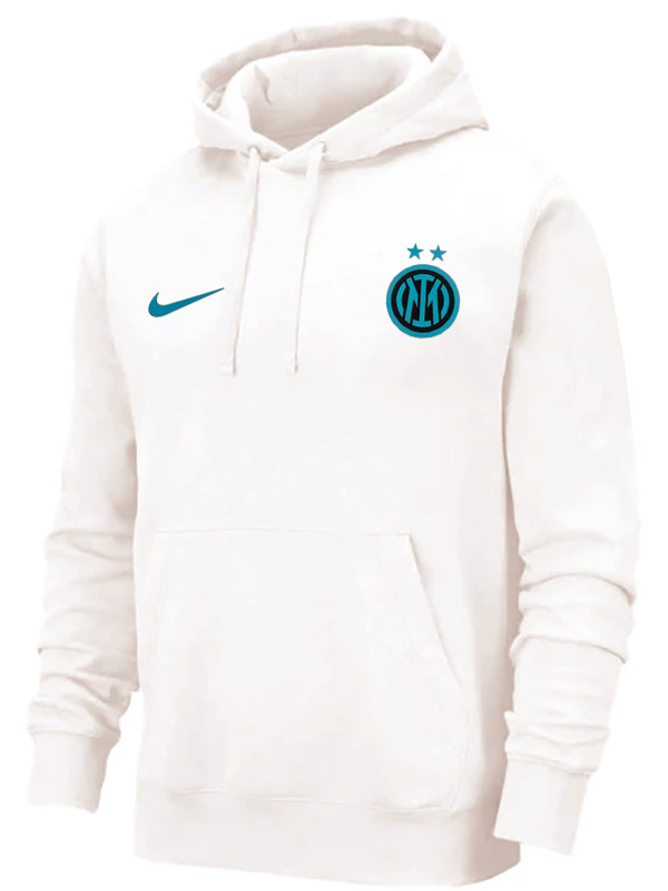 Inter milan veste capuche survêtement manteau beige d'entraînement pour homme 2025-2026