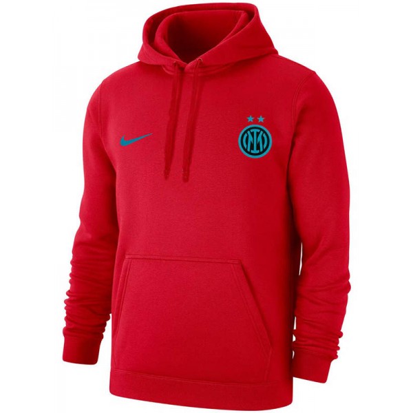 Inter milan veste capuche survêtement manteau rouge d'entraînement pour homme 2025-2026