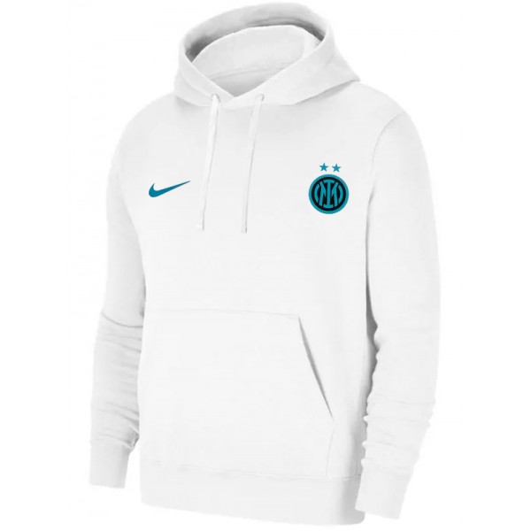 Inter milan survêtement capuche veste blanche d'entraînement homme 2025-2026