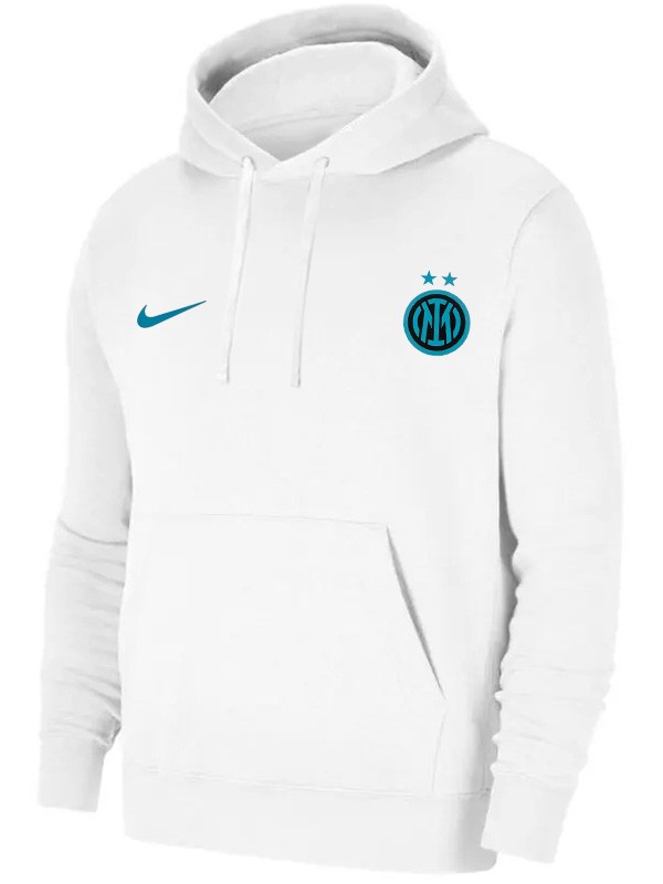 Inter milan survêtement capuche veste blanche d'entraînement homme 2025-2026