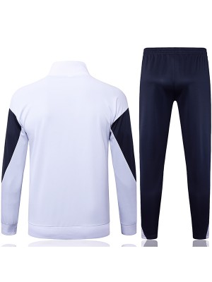 Inter Milan veste de footballsportswear blanc survêtement full zip homme kit d'entraînement extérieur uniforme football manteau 2025-2026