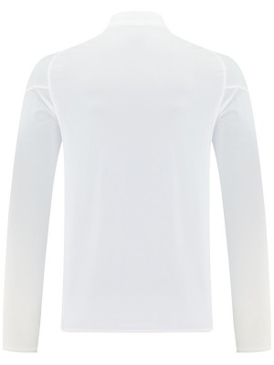 Juventus veste coupe-vent survêtement blanc d'entraînement homme 2025-2026