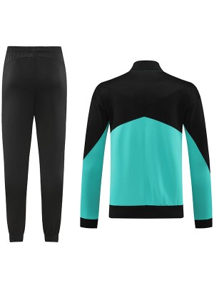 Liverpool jacket football sportswear tracksuit long zipper uniform men's training green kit outdoor soccer coat 2024-2025