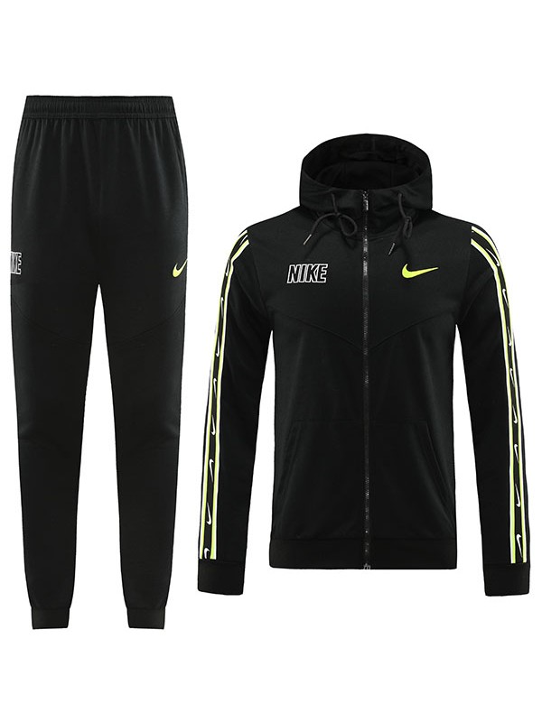 Nke ensemble veste capuche survêtement noir d'entraînement homme 2025-2026