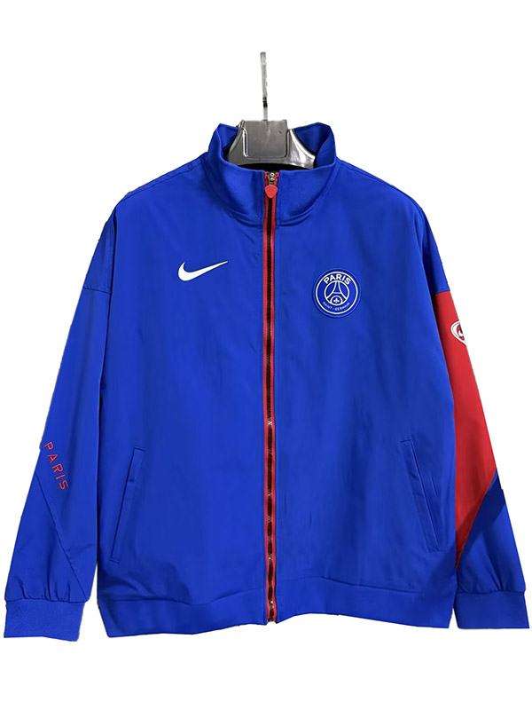 Paris saint-germain coupe-vent survêtement bleu veste d'entraînement homme 2025-2026