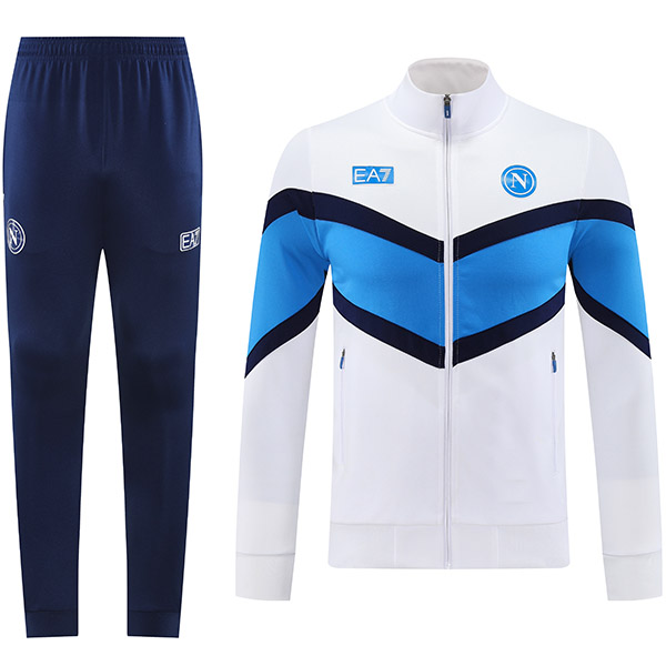 SSC napoli veste survêtement blanche tenue d'entraînement homme 2025-2026