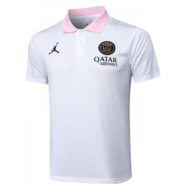 Jordan paris saint-germain polo jersey white black training soccer uniform men's sportswear football kit tops sport shirt 2024-2025