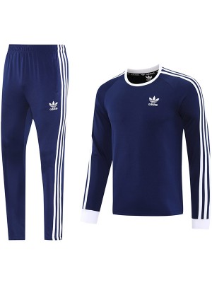Adas survêtement pantalon de football ensemble de sport bleu marine tenue d'entraînement de football pour homme 2025-2026