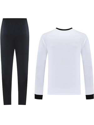 Adas survêtement ensemble de sport avec pantalon de football uniforme blanc bleu marine vêtements d'entraînement de football pour homme 2025-2026