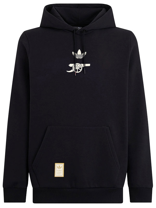 Arsenal veste à capuche football vêtements de sport survêtement hommes formation noir kit extérieur football manteau 2025-2026