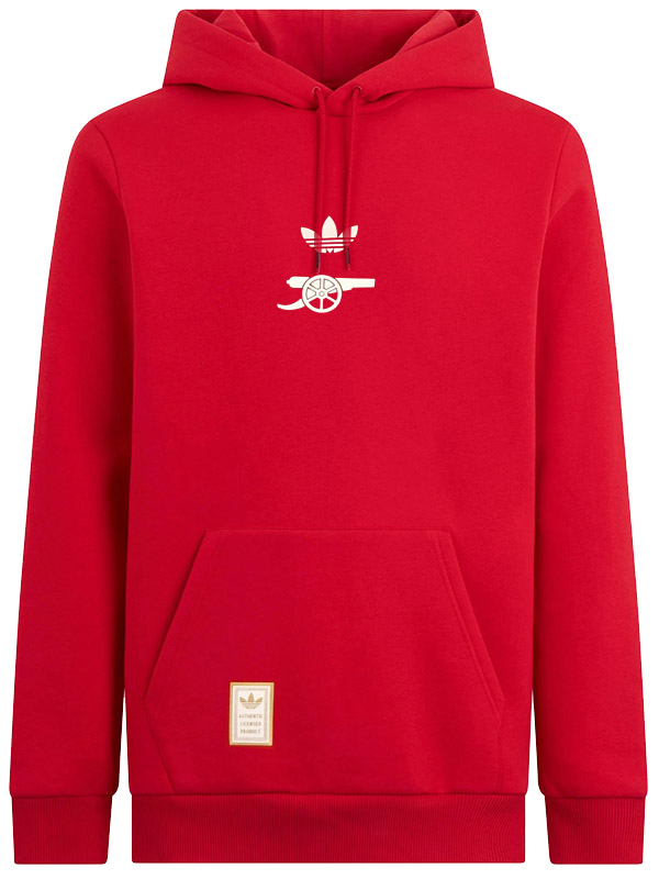 Arsenal veste à capuche football vêtements de sport survêtement hommes formation rouge kit extérieur football manteau 2025-2026