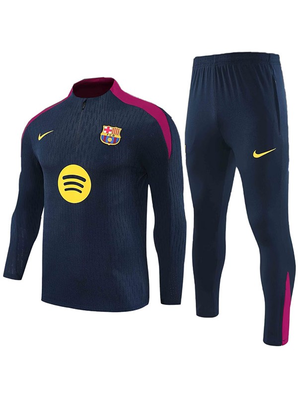 Barcelona survêtement homme indigo tenue d'entraînement 2025-2026