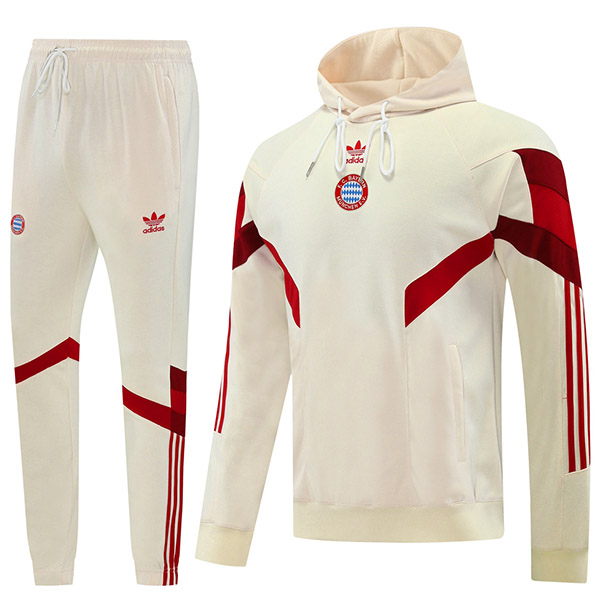 Bayern munich veste à capuche survêtement de football vêtements de sport kit d'entraînement jaune clair pour hommes uniforme d'extérieur athlétique manteau de football tout noir 2024-2025