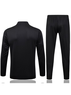 Germany 125th tracksuit soccer suit sports set zipper-necked uniform men's clothes football training black kit 2025-2026