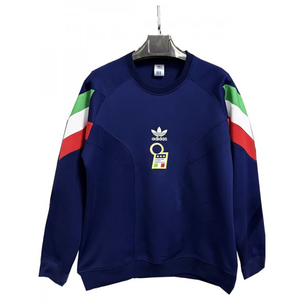 Italy survêtement bleu marine maillot d'entraînement pull homme 2025-2026