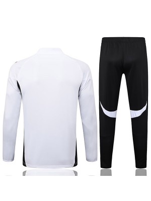 Liverpool survêtement de football ensemble de sport demi-zip col blanc noir uniforme vêtements pour hommes kit d'entraînement de football 2025-2026