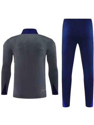 Paris saint-germain survêtement gris tenue d'entraînement homme 2025-2026