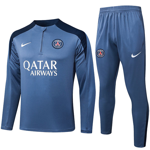 Paris saint-germain survêtement ensemble d'entraînement gris pour homme 2025-2026