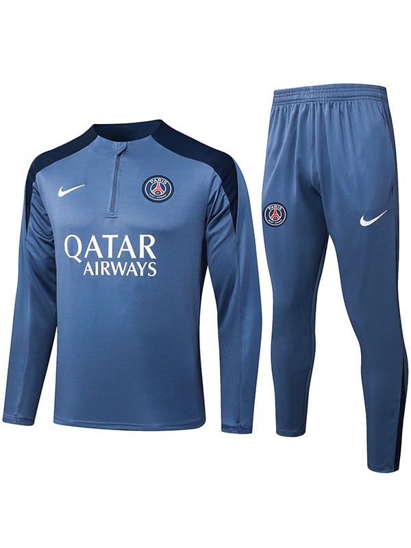 Paris saint-germain survêtement ensemble d'entraînement gris pour homme 2025-2026