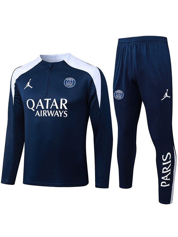 Paris saint-germain survêtement ensemble d'entraînement homme bleu sarcelle 2025-2026