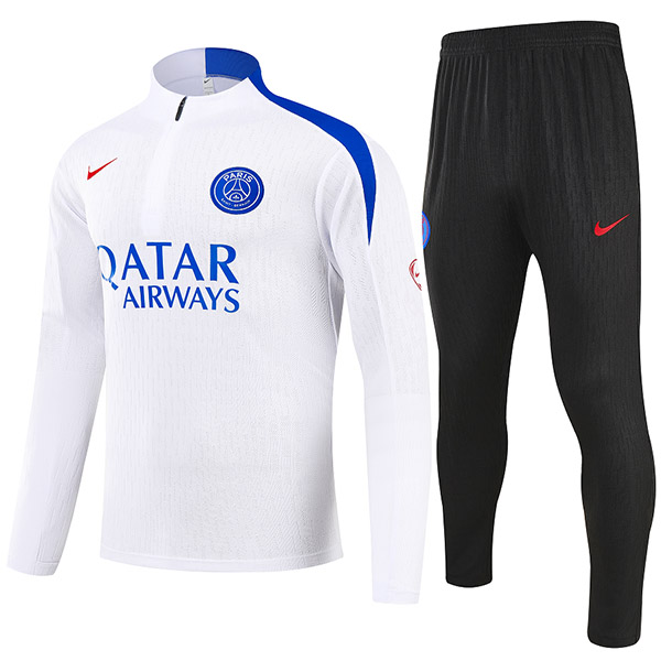 Paris saint-germain survêtement blanc tenue d'entraînement homme 2025-2026