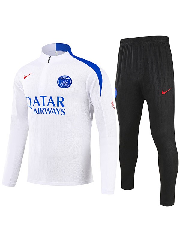 Paris saint-germain survêtement blanc tenue d'entraînement homme 2025-2026