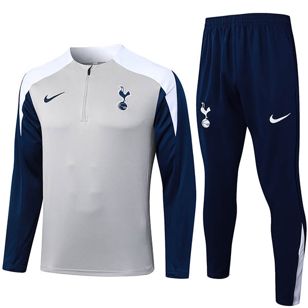 Tottenham Hotspur survêtement gris clair pour homme tenue d'entraînement 2025-2026