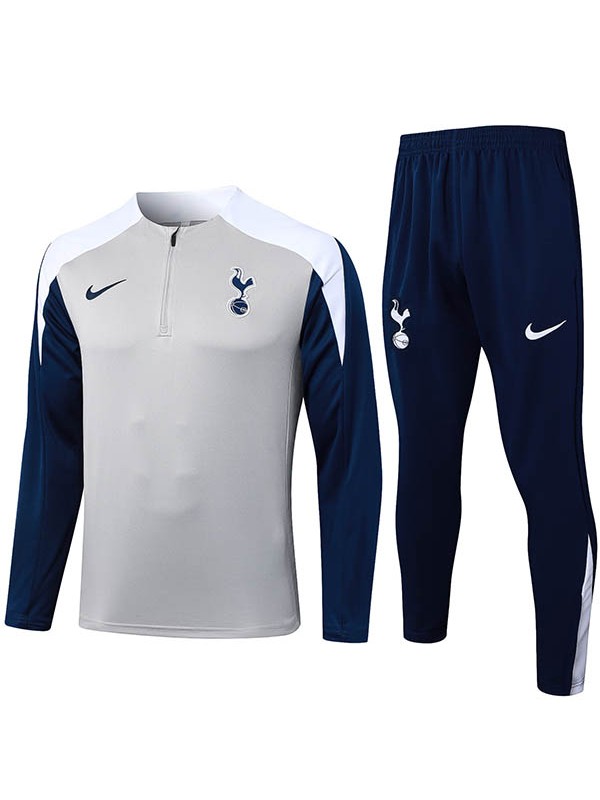 Tottenham Hotspur survêtement gris clair pour homme tenue d'entraînement 2025-2026